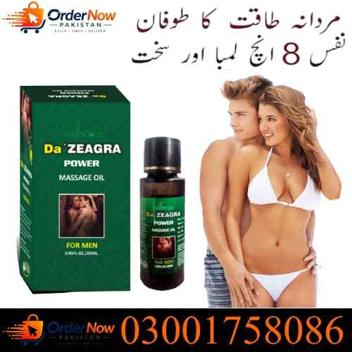 Da Zeagra Power Massage Oil in Pakistan