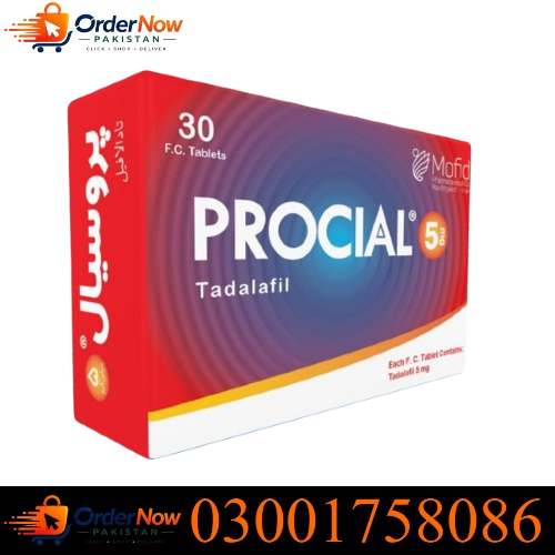 Procial 5mg Tadalafil Tablets in Pakistan